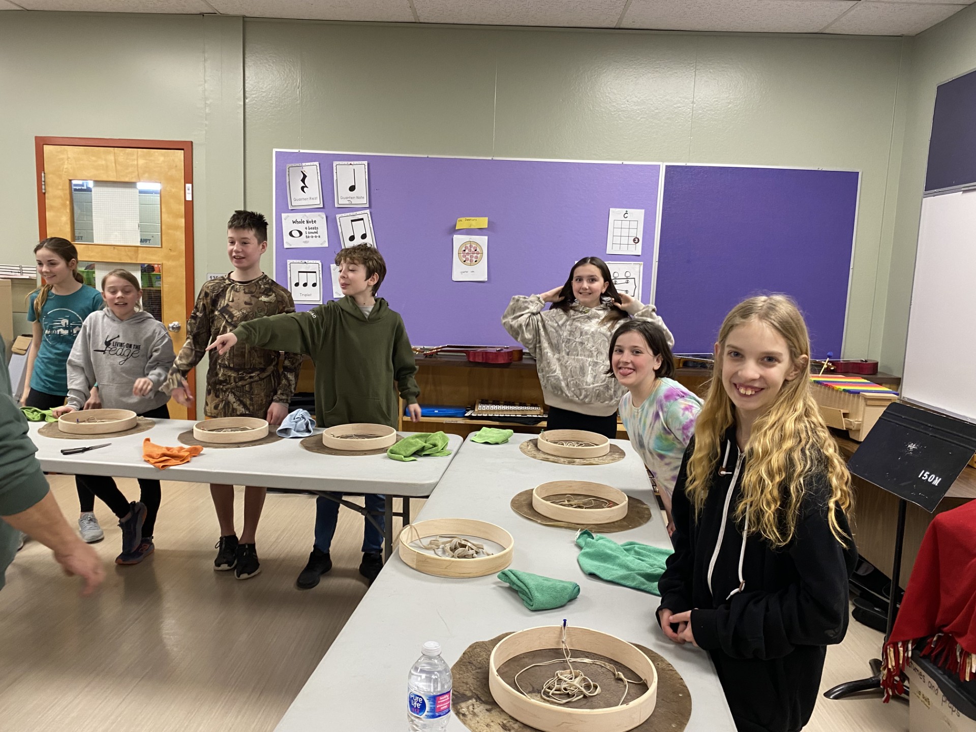 Grade 6 Drum Making2 Craig Munroe